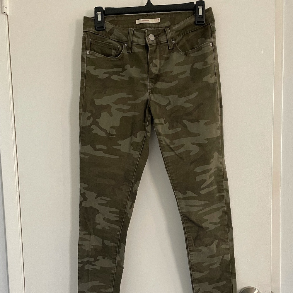 Levi's 711 Camo Jeans